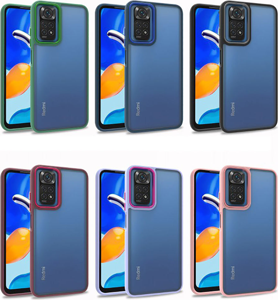 Xiaomi Redmi Note 11 Pro 5g Kılıf Mnc Flora Kapak-Yeşil