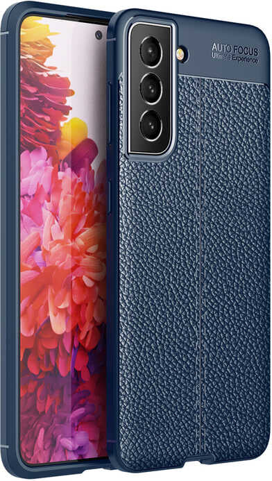 Galaxy S22 Plus Kılıf Mnc Niss Silikon Kapak-Lacivert