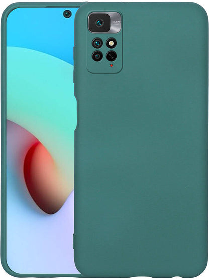 Xiaomi Redmi Infinix Note 11 Pro Plus 5g Kılıf Mnc Mara Laaakan Kapak-Koyu Yeşil