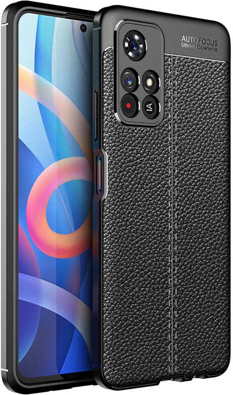 Xiaomi Poco M4 Pro 5g Kılıf Mnc Niss Silikon Kapak-Siyah