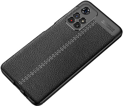 Xiaomi Poco M4 Pro 5g Kılıf Mnc Niss Silikon Kapak-Siyah