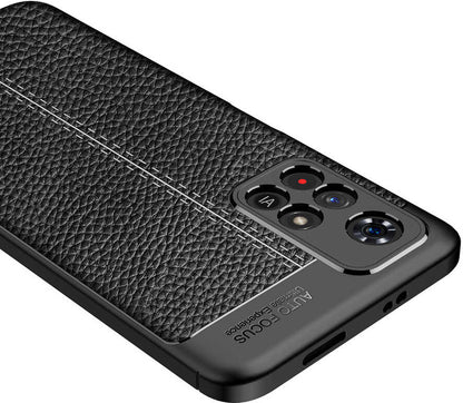 Xiaomi Poco M4 Pro 5g Kılıf Mnc Niss Silikon Kapak-Siyah