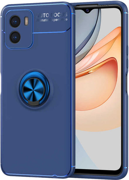 Vivo Y15S Kılıf Mnc Ravel Silikon Kapak-Mavi