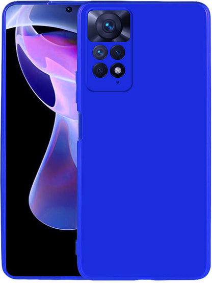 Xiaomi Redmi Note 11 Pro 5g Kılıf Mnc Premier Silikon Kapak-Saks Mavi