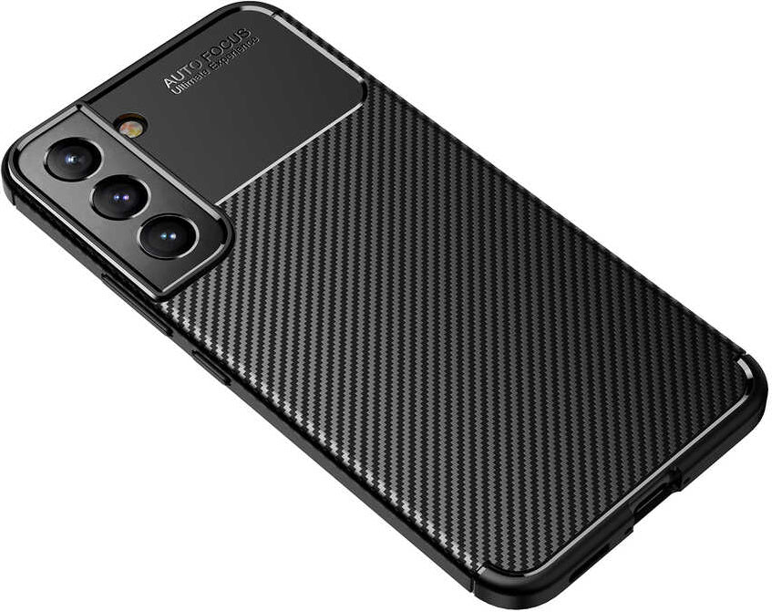 Galaxy S22 Plus Kılıf Mnc Negro Silikon Kapak-Siyah