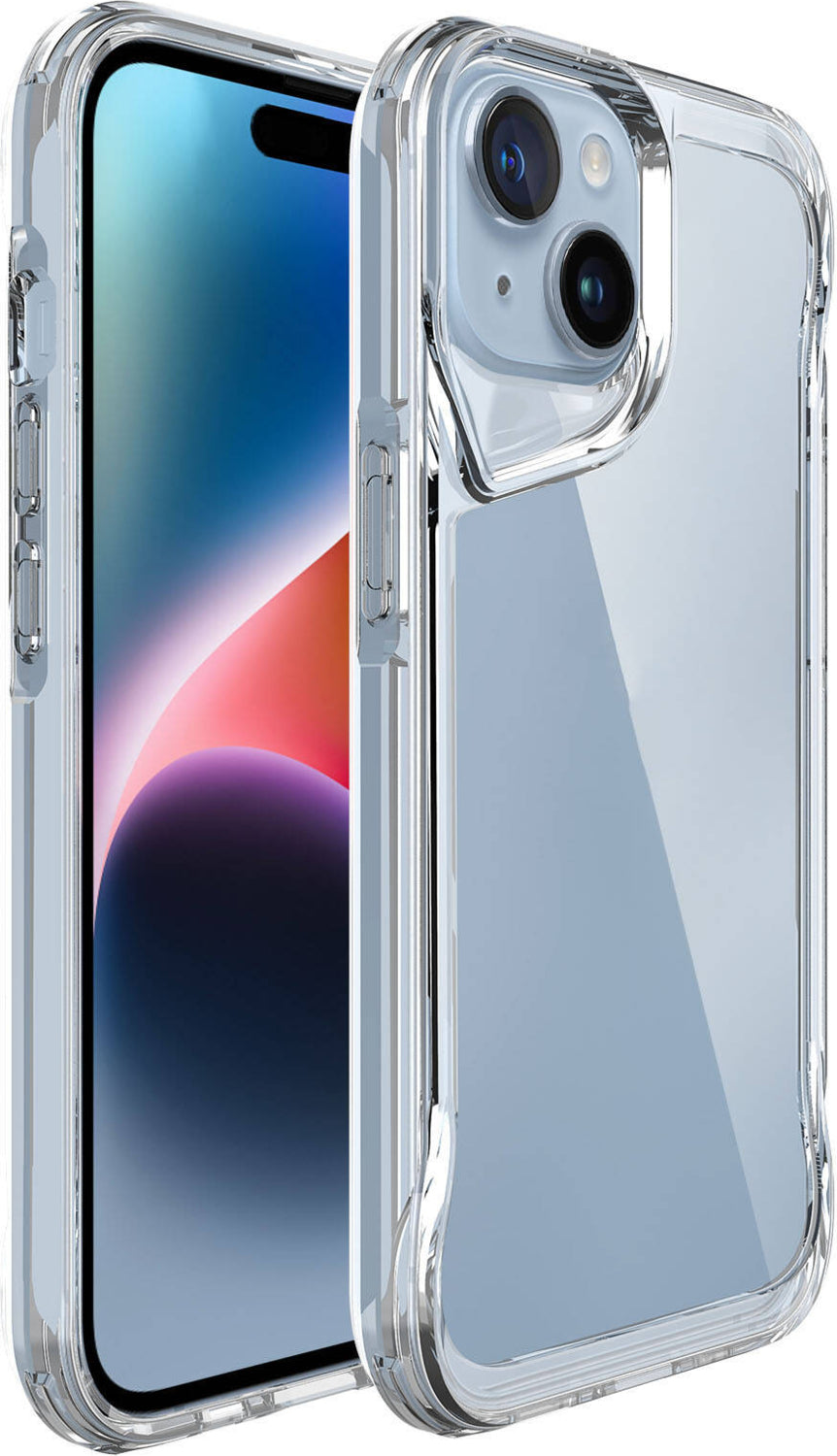 Apple iPhone 15 Plus Kılıf Mnc T-Max Kapak-Renksiz