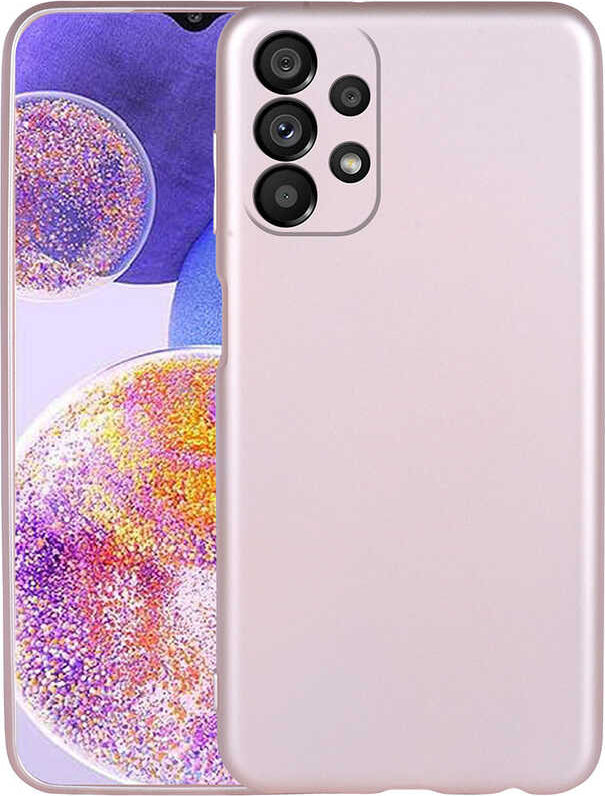 Galaxy A23 Kılıf Mnc Premier Silikon Kapak-Rose Gold