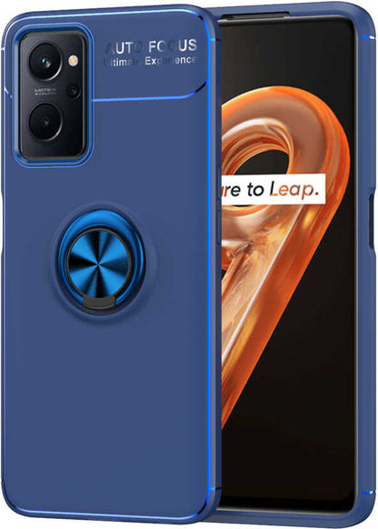 Oppo A96 4g Kılıf Mnc Ravel Silikon Kapak-Mavi