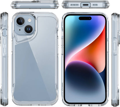 Apple iPhone 15 Plus Kılıf Mnc T-Max Kapak-Renksiz