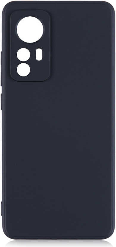 Xiaomi Mi 12 Kılıf Mnc Premier Silikon Kapak-Siyah