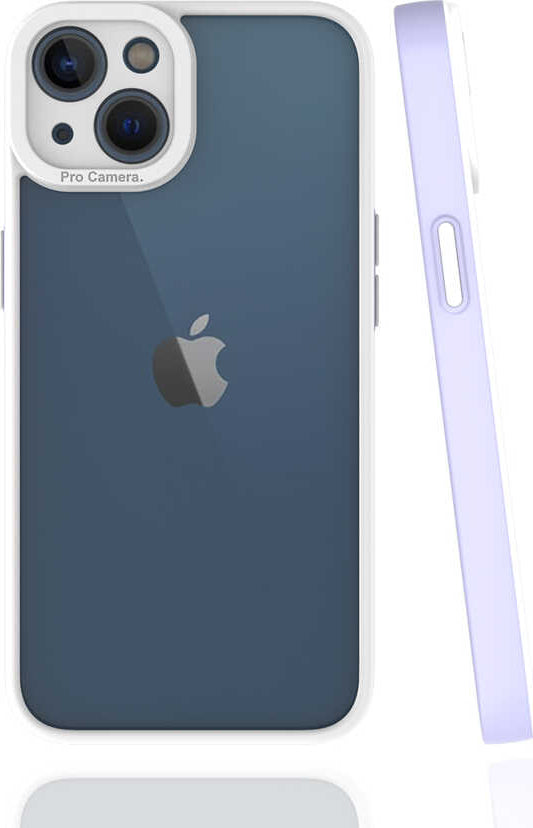 iPhone 13 Kılıf Mnc Mima Kapak-Lila