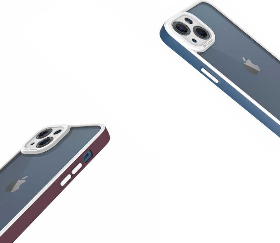 iPhone 13 Kılıf Mnc Mima Kapak-Lila
