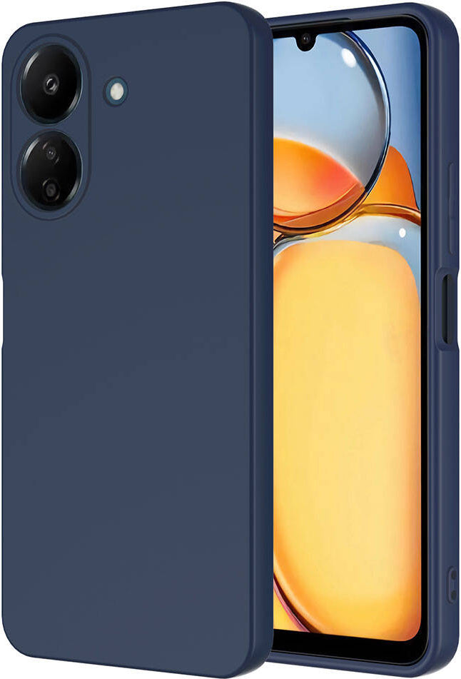 Xiaomi Redmi 13C Kılıf Mnc Mara Laaakan Kapak-Lacivert