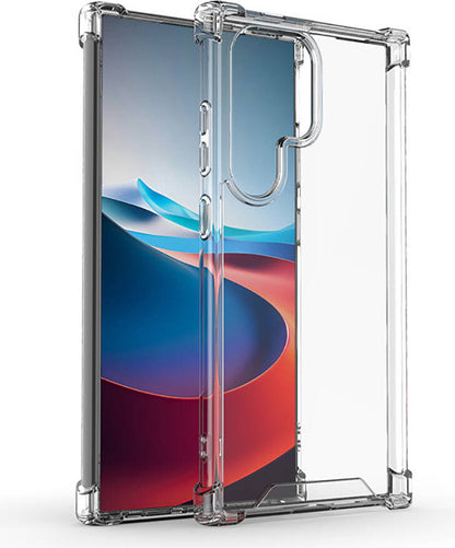 Galaxy S24 Ultra Kılıf Mnc Nitro Anti Shock Silikon-Renksiz