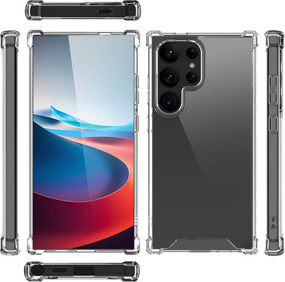 Galaxy S24 Ultra Kılıf Mnc Nitro Anti Shock Silikon-Renksiz