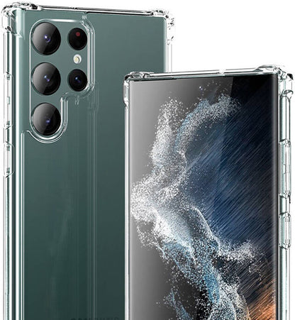 Galaxy S24 Ultra Kılıf Mnc Nitro Anti Shock Silikon-Renksiz
