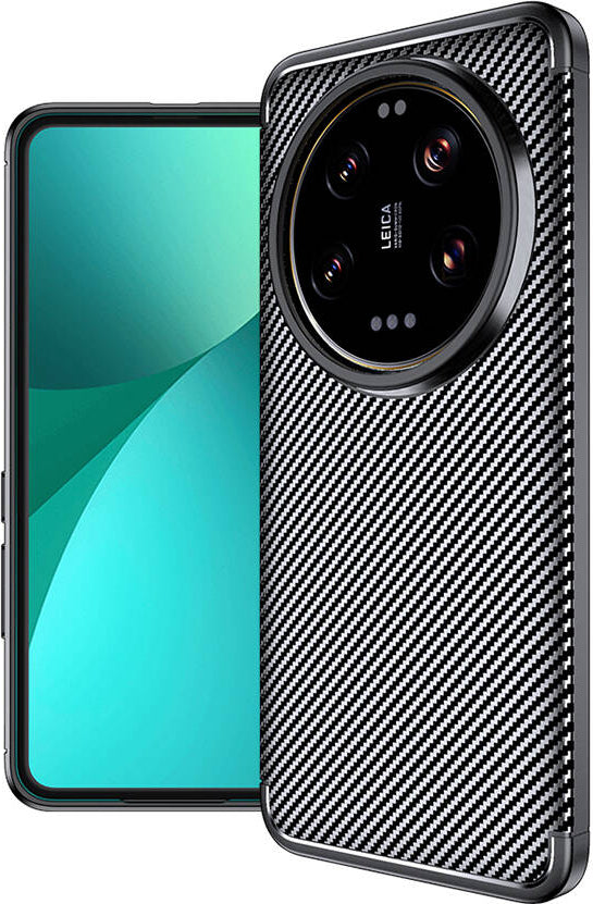 Xiaomi Mi 14 Ultra Kılıf Mnc Negro Silikon Kapak-Siyah