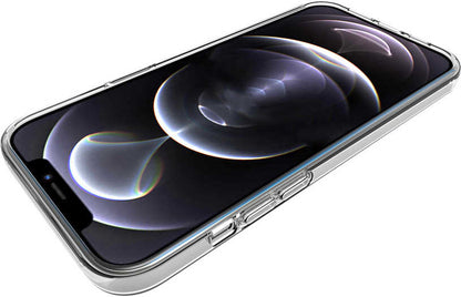 Apple iPhone 15 Pro Max Kılıf Mnc Süper Silikon Kapak-Renksiz