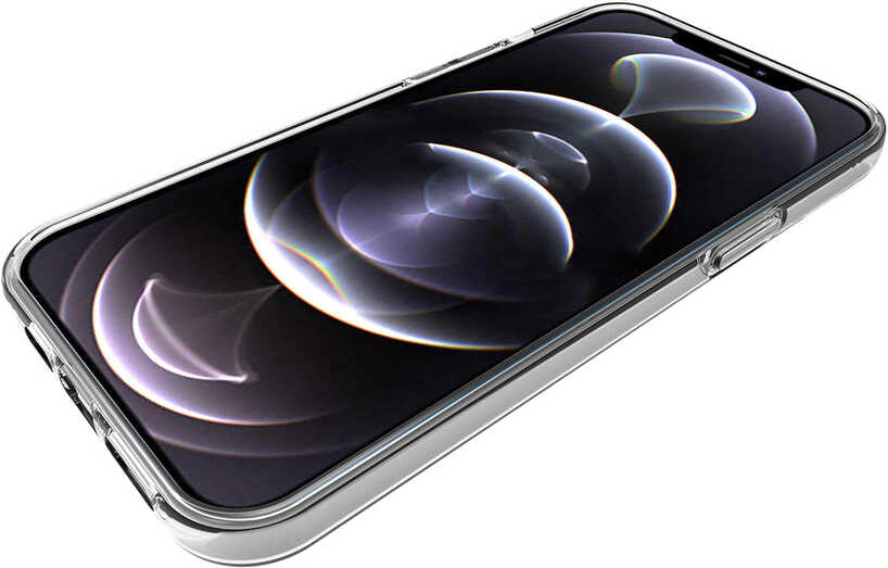 Apple iPhone 15 Pro Max Kılıf Mnc Süper Silikon Kapak-Renksiz