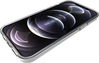 Apple iPhone 15 Pro Max Kılıf Mnc Süper Silikon Kapak-Renksiz