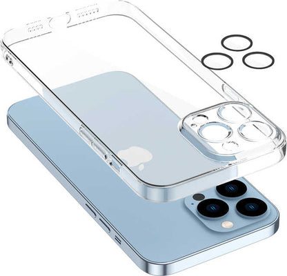 iPhone 13 Pro Max Kılıf Mnc Fizy Kapak-Renksiz