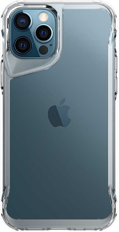 iPhone 12 Pro Max Kılıf Mnc T-Max Kapak-Renksiz