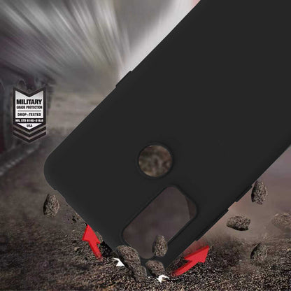 Tcl 20E Kılıf Mnc Biye Silikon-Lila