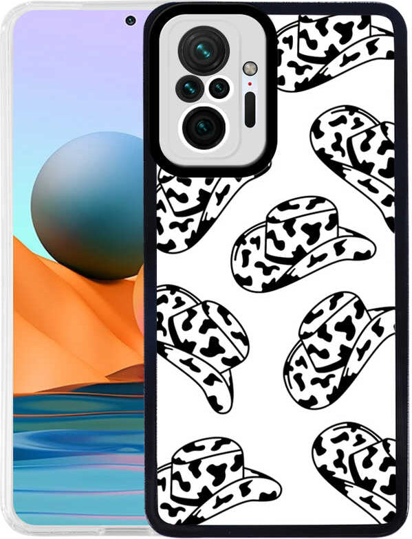 Xiaomi Redmi Note 10 Pro Kılıf Mnc M-Fit Desenli Kapak-Hat No5