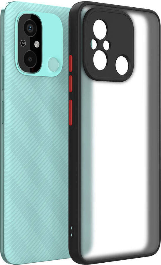 Xiaomi Redmi 12C Kılıf Mnc Hux Kapak-Lacivert