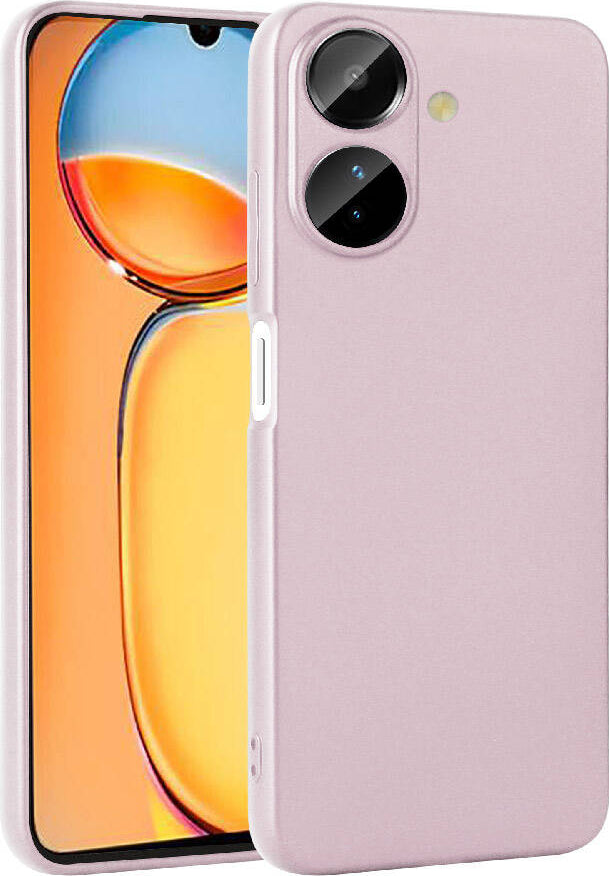 Xiaomi Redmi 13C Kılıf Mnc Premier Silikon Kapak-Rose Gold