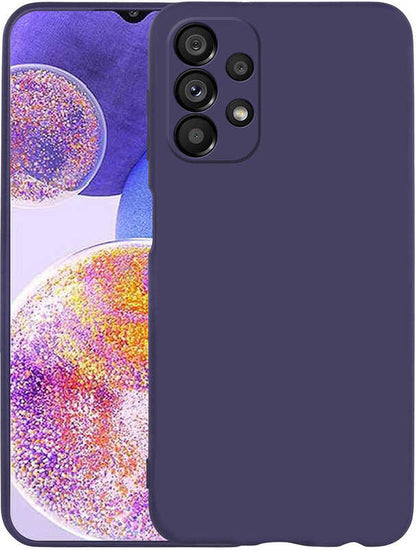 Galaxy A23 Kılıf Mnc Premier Silikon Kapak-Lacivert