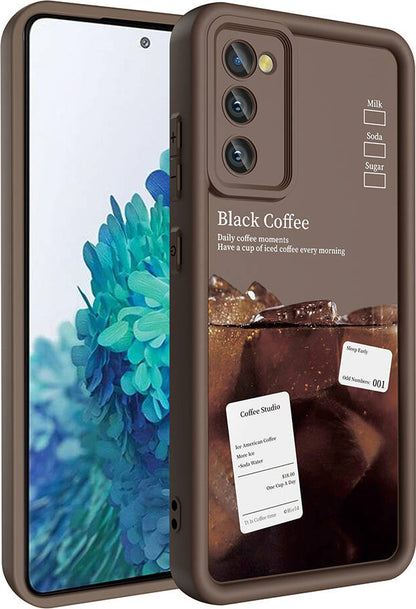 Galaxy S20 Fe Kılıf Kamera Korumalı Baskılı Arka Yüzey Mnc Klas Kapak-Siyah