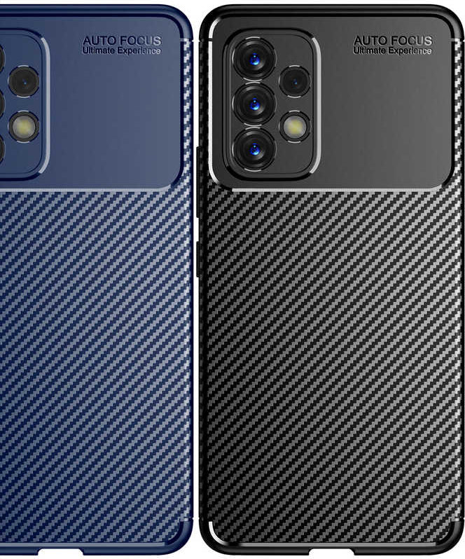 Galaxy A73 Kılıf Mnc Negro Silikon Kapak-Lacivert
