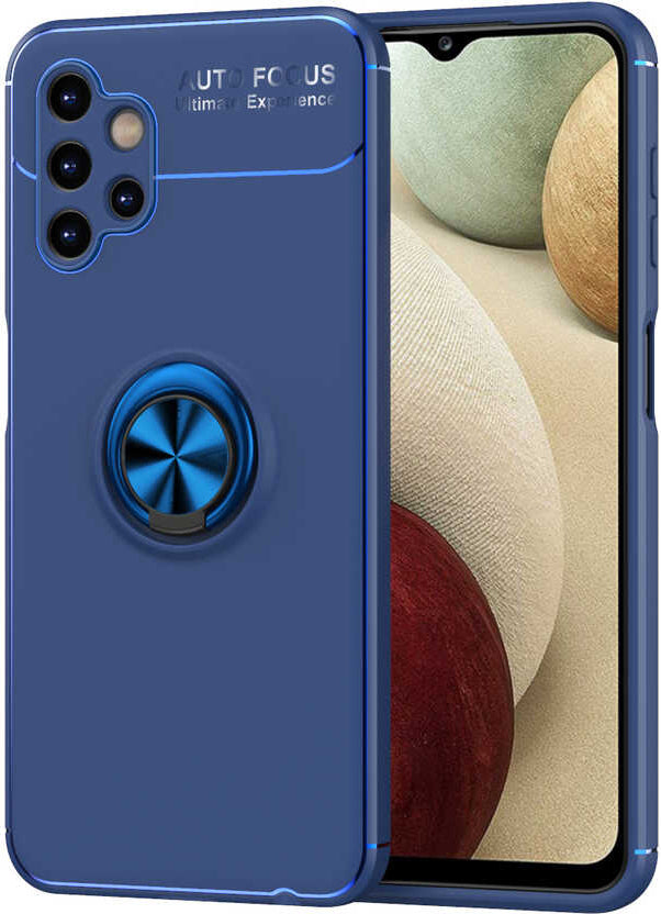 Galaxy A13 4g Kılıf Mnc Ravel Silikon Kapak-Mavi
