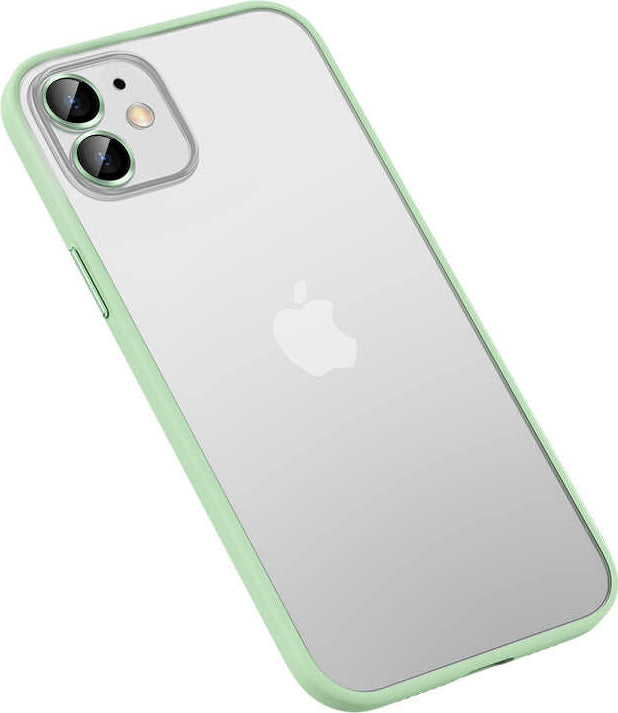 iPhone 11 Kılıf Mnc Retro Kapak-Yeşil