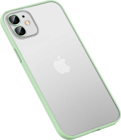 iPhone 11 Kılıf Mnc Retro Kapak-Yeşil