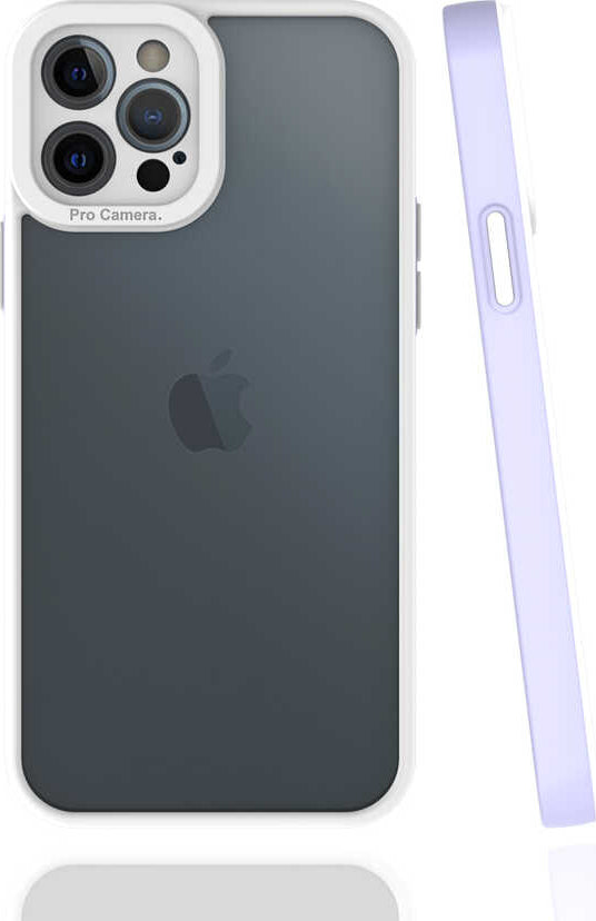 iPhone 12 Pro Max Kılıf Mnc Mima Kapak-Lila