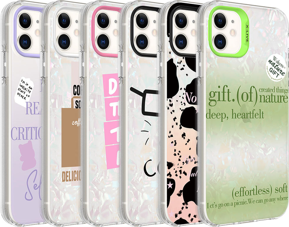 Apple iPhone 12 Kılıf Mermer Desenli Mnc Marbello Kapak-Mor