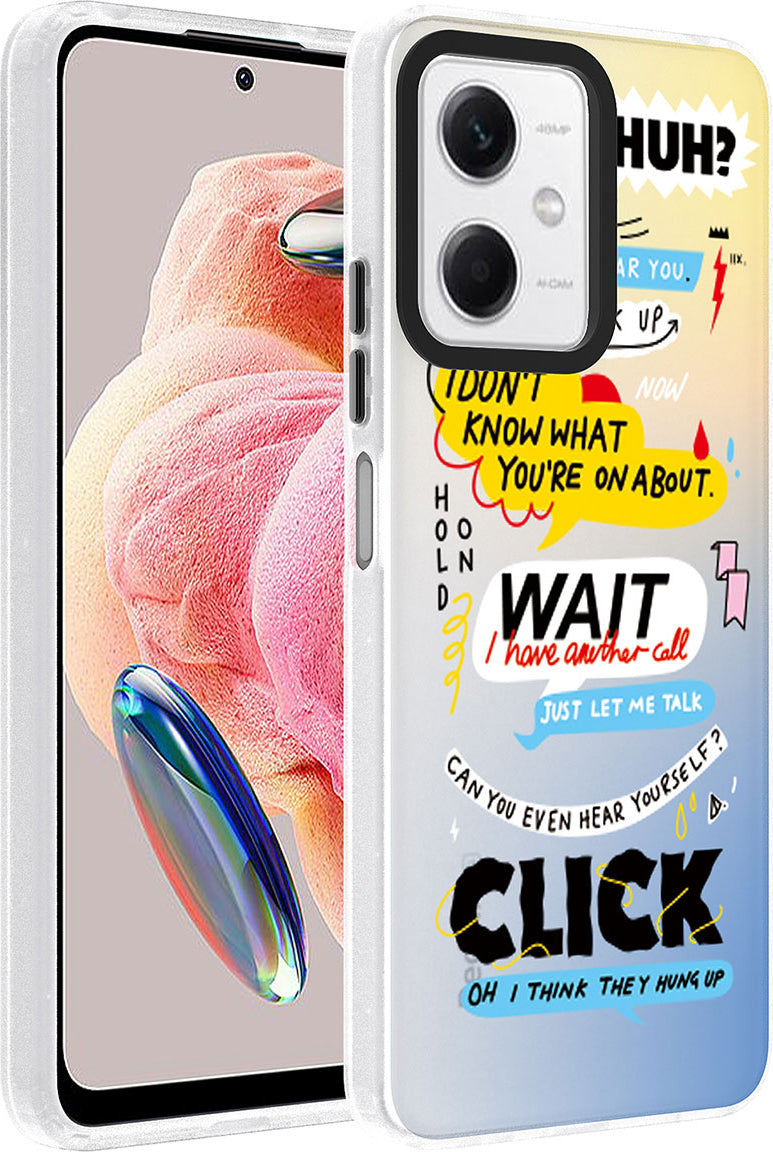 Xiaomi Redmi Note 12 4g Kılıf Desenli Mnc Dragon Sert Kapak-Kelimeler