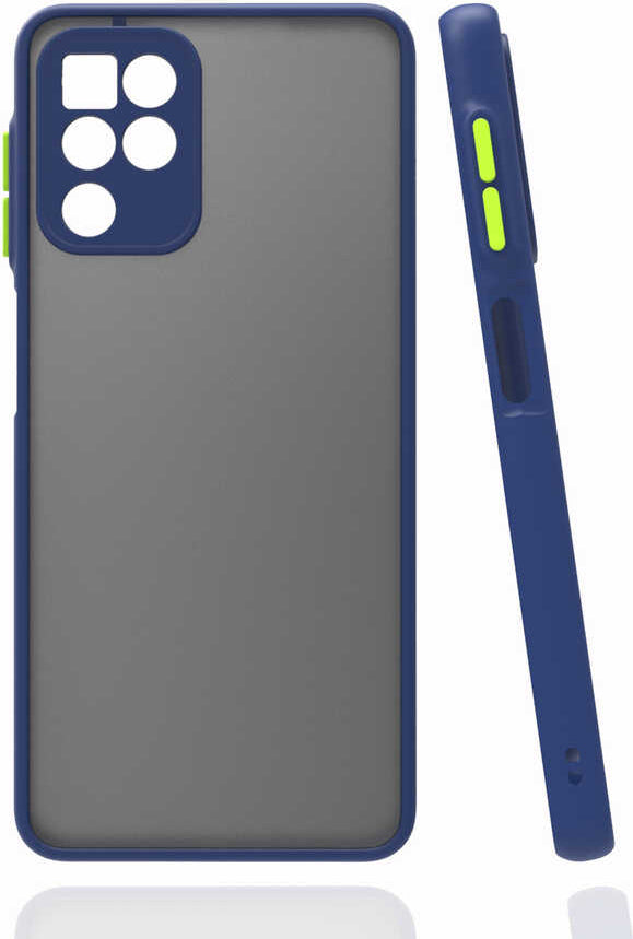 Galaxy M32 Kılıf Mnc Hux Kapak-Lacivert