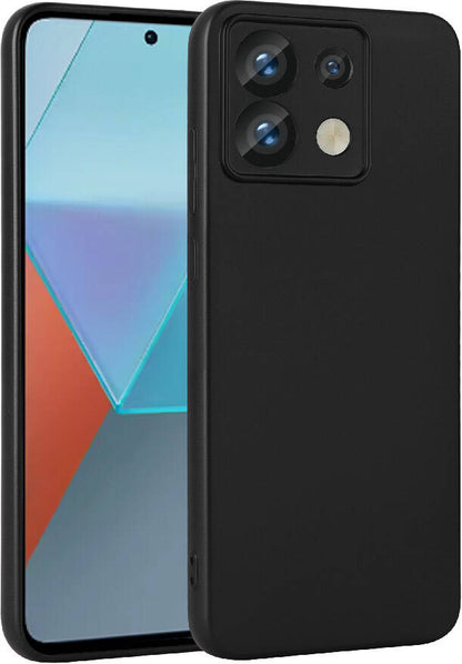 Xiaomi Redmi Note 13 Pro 5g Kılıf Mnc Premier Silikon Kapak-Siyah