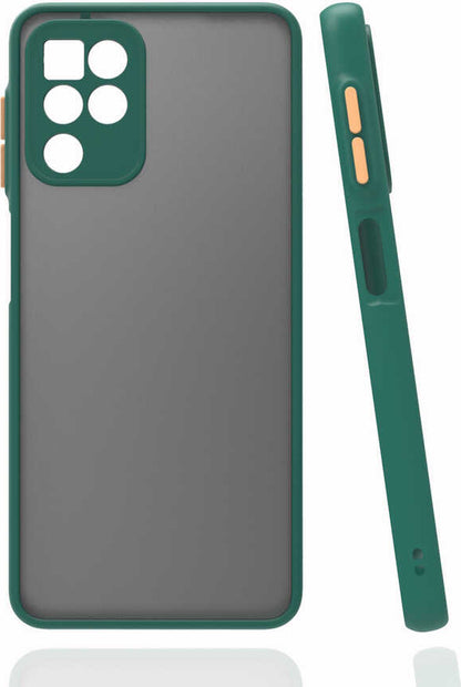 Galaxy M32 Kılıf Mnc Hux Kapak-Koyu Yeşil