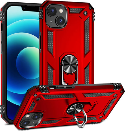 Apple iPhone 15 Kılıf Mnc Vega Kapak-Kırmızı