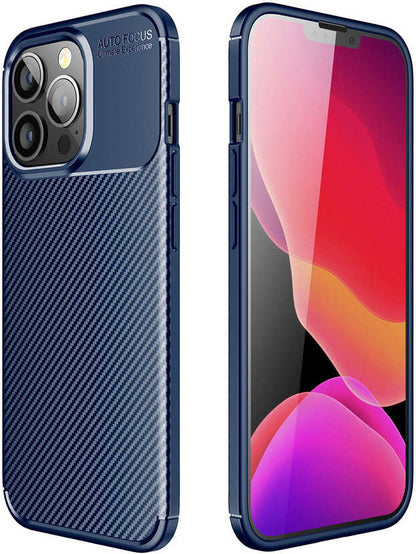 iPhone 13 Pro Max Kılıf Mnc Negro Silikon Kapak-Lacivert