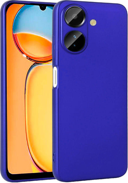 Xiaomi Redmi 13C Kılıf Mnc Premier Silikon Kapak-Saks Mavi