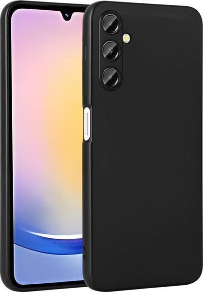 Galaxy A25 Kılıf Mnc Premier Silikon Kapak-Siyah