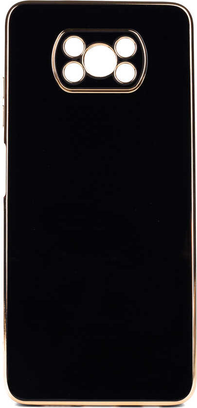 Xiaomi Poco X3 Kılıf Mnc Bark Kapak-Siyah