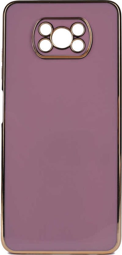 Xiaomi Poco X3 Kılıf Mnc Bark Kapak-Mor
