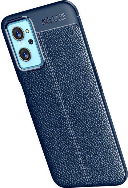Oppo A96 4g Kılıf Mnc Niss Silikon Kapak-Lacivert