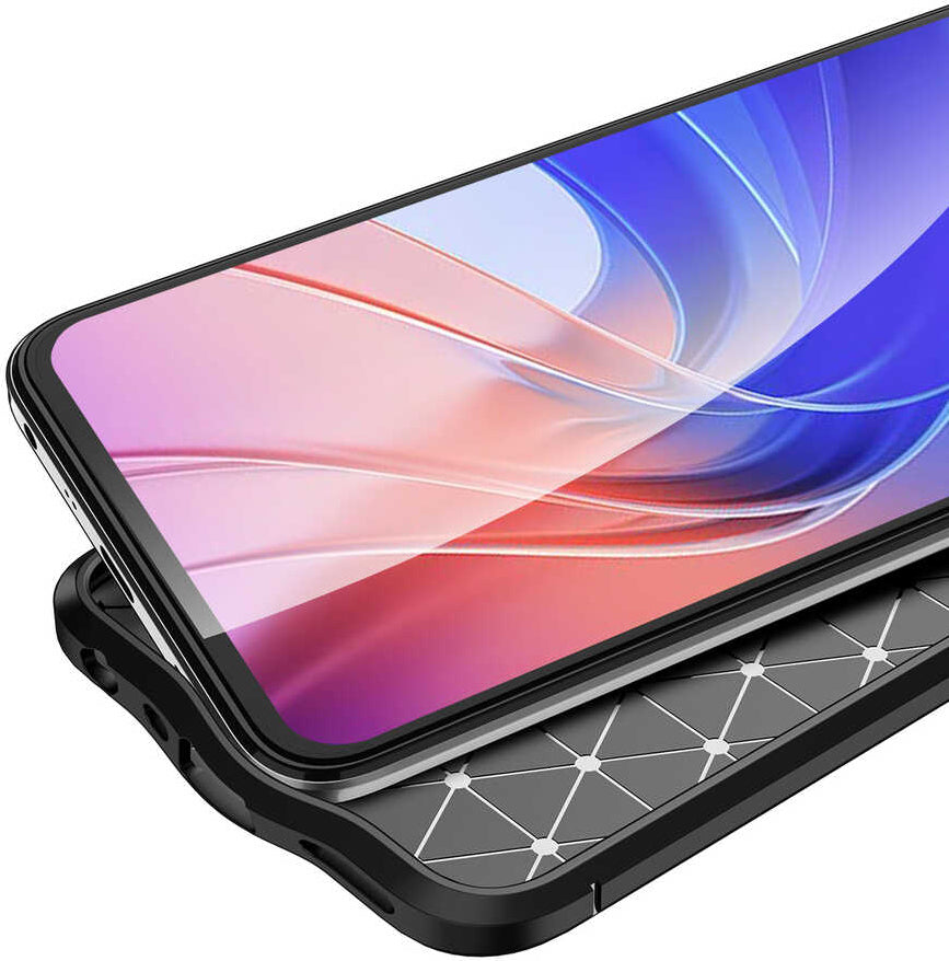 Oppo A96 4g Kılıf Mnc Niss Silikon Kapak-Lacivert